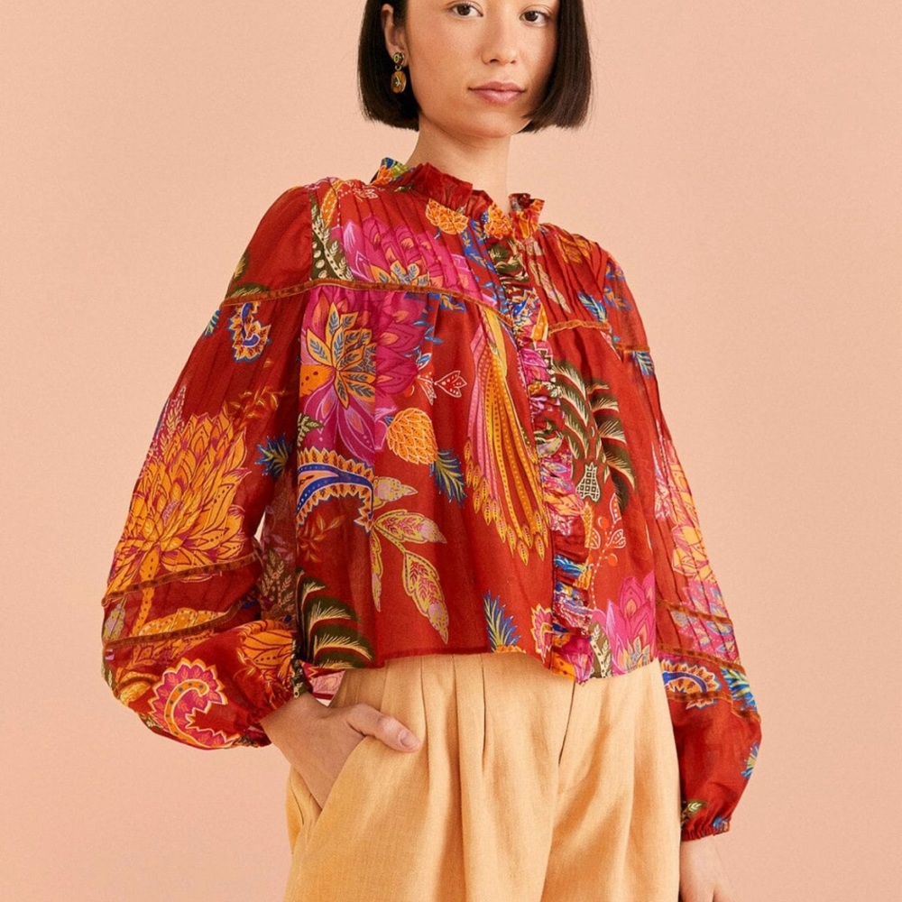 FARM Rio Mystic Bush Blouse